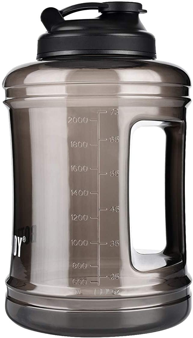VENNERLI Water Bottle 2.5 Litre BPA Free Leakproof Portable Outdoor Camping 2.5L Gym Jug Large Water Bottle with Handle