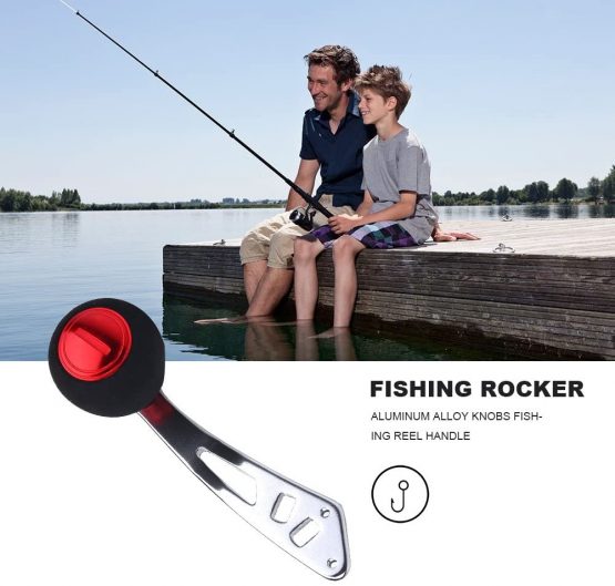 Fishing Reel Handle Aluminum Alloy Reel Power Handle Knob Fishing Reel Replacement Parts for Bait-casting Spinning Tackle Tools - Image 4