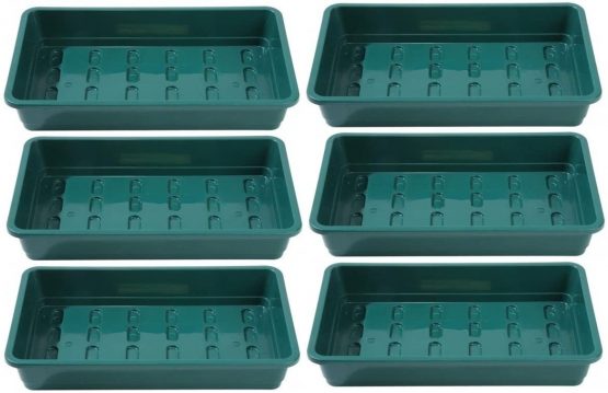 Britten & James Professional Standard Seed Tray Green without Holes [Pack 6] 37.5 x 23cm/15 x 9 - Image 2