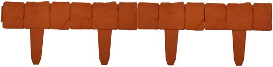 Green Jem Terracotta Garden Fence, Pack of 4 - Image 2