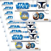TE-Trend 9 Pieces Goodie Bag Star Wars Clone Necklace Bracelet Aluminum Tag Plaques Gift