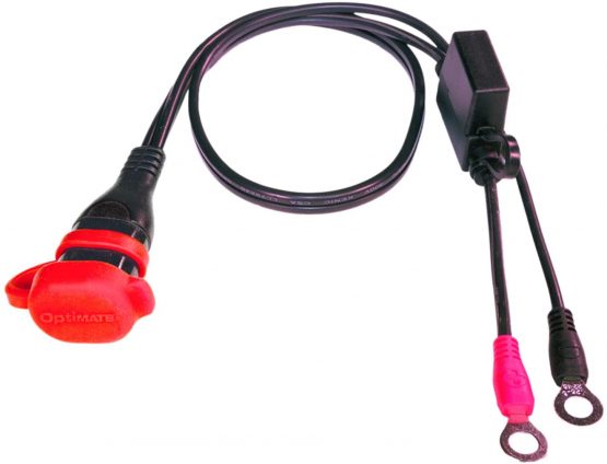 OptiMate O11 SAE Weatherproof M8 Eyelet Lead