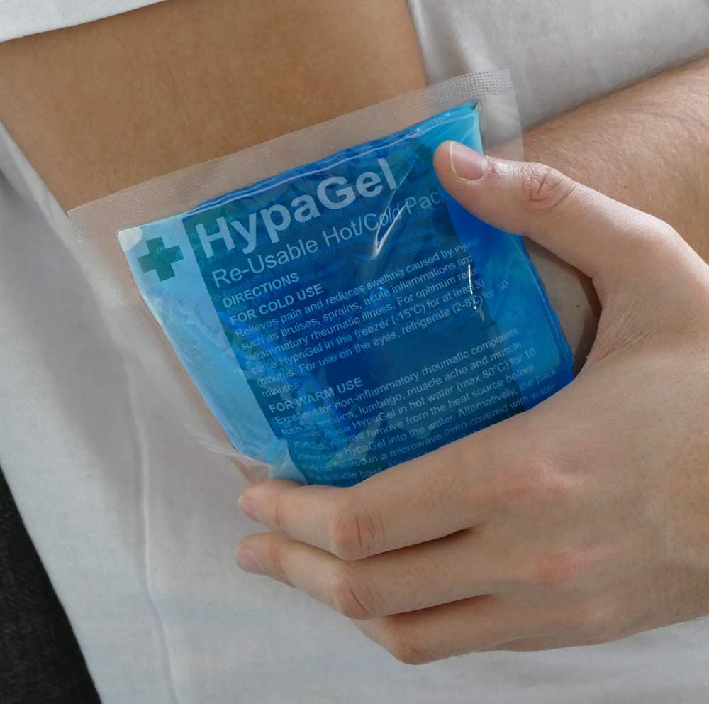 Safety First Aid Group HypaGel Reusable Compact Hot/Cold Gel Therapy Pack, for Sports First Aid Muscles and Pain Relief - Image 2