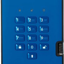 iStorage diskAshur2 SSD 4 TB -Secure Portable Solid State Drive - Password Protected, Dust/Water-Resistant, Hardware Encryption IS-DA2-256-SSD-4000-BE