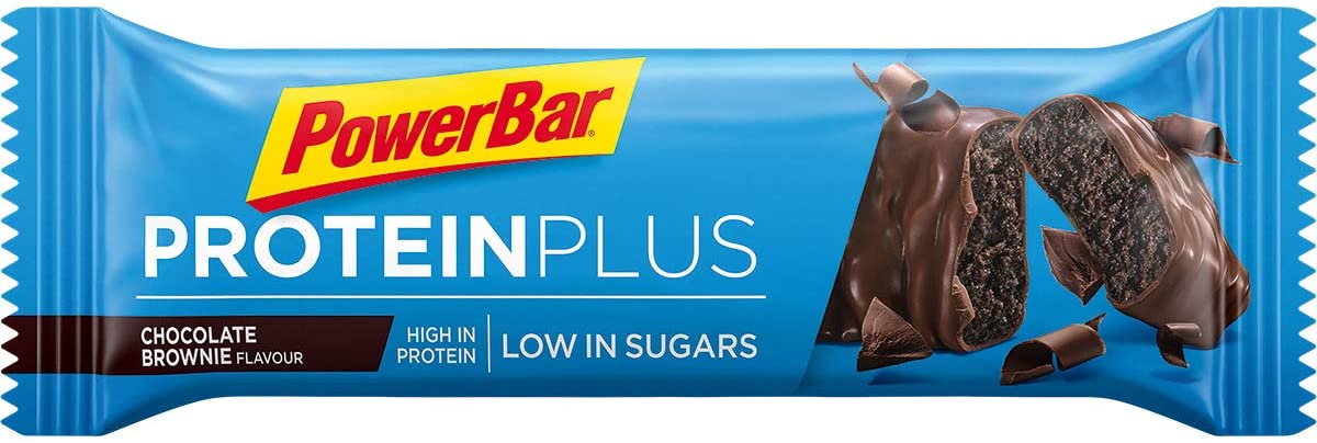 Powerbar - Protein Plus - Low Sugar - Chocolate-Brownie - 30x35g - Bars with only 107 calories - Fitness bars with fibre - Image 3
