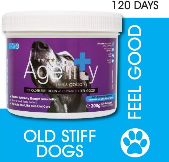 Natural VetCare Ageility Veterinary Strength Senior Supplement for Older Dogs