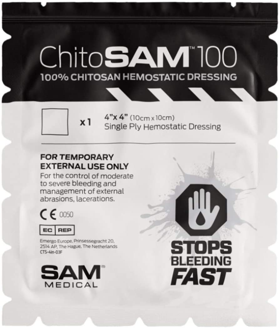 SAM Medical Haemostatic Trauma Dressing (10 x 10 cm)