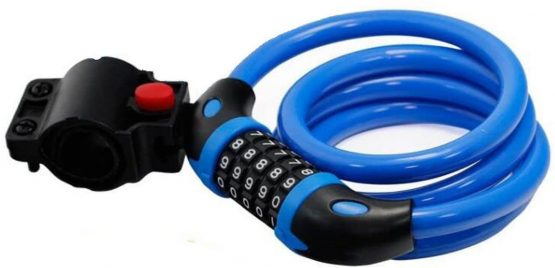 GoFriend Bike Lock High Security 5 Digit Resettable Combination Coiling Cable Lock Best for Bicycle Outdoors, 1.2mx12mm - Image 2