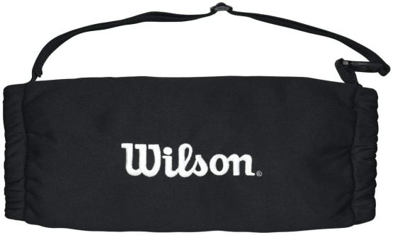 Wilson Hand warmer for American Football for Adult Players, Fleece, Machine Washable, Black, WTF9859