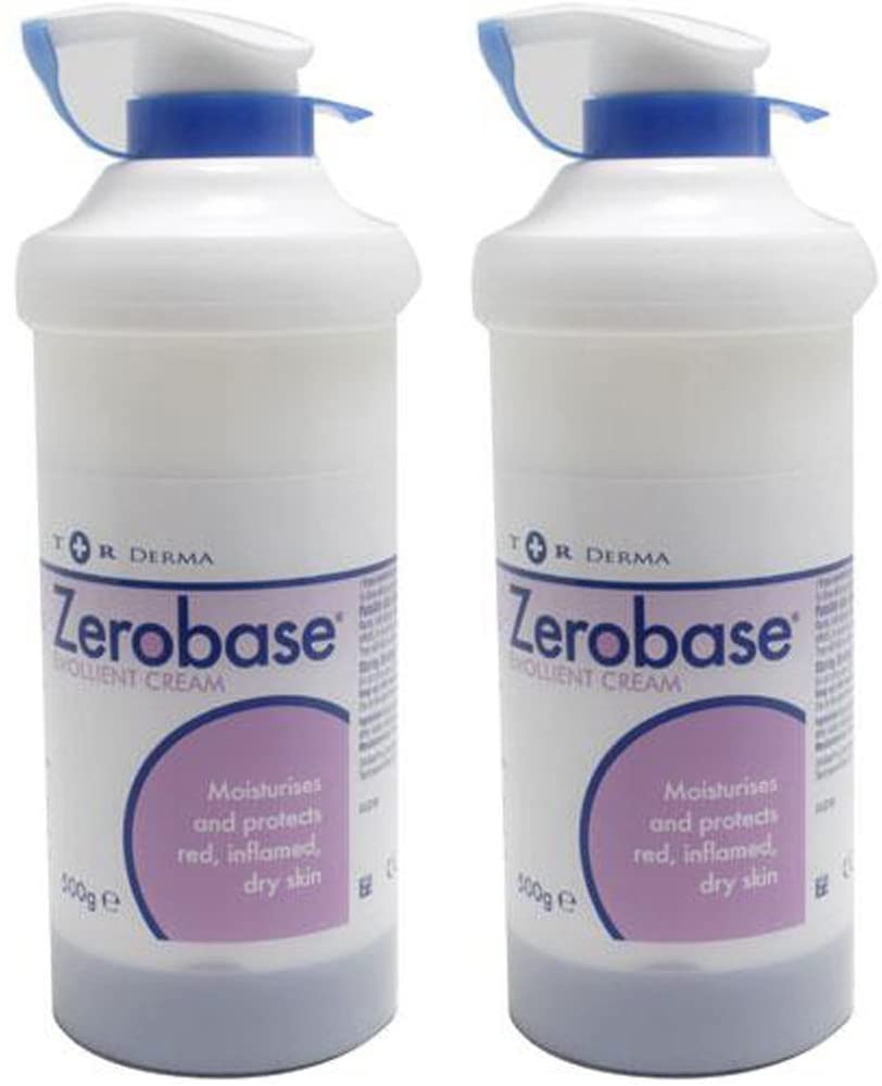 Zerobase Emollient Cream 500g - Pack of 2, 500 g (Pack of 2)