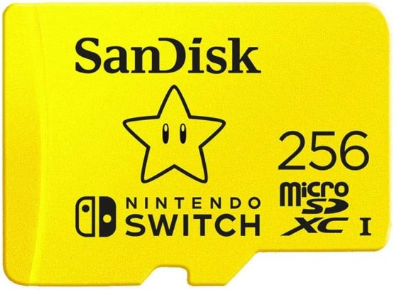 SanDisk microSDXC UHS-I card for Nintendo 256GB - Nintendo licensed Product