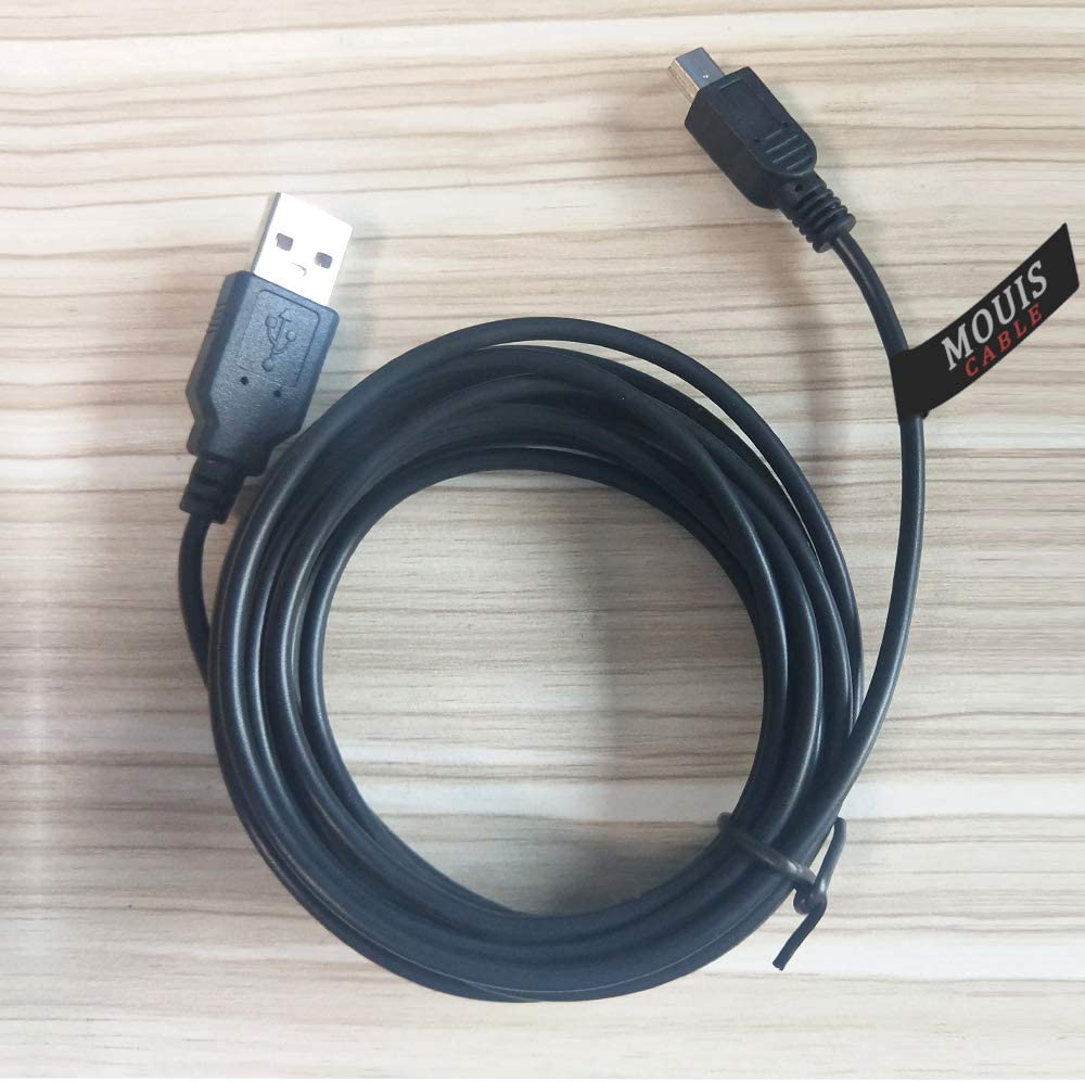 Extra Long 3M Mini USB charging cable for Playstation 3/PS3 Controller Charger cable, Black - Image 3