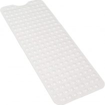Yolife Bath Mat Shower Tub Mat Extra Long Non-slip Environmental TPR Rubber Machine Washable Bathtub Mat with Suction Cup (100CM*40CM)