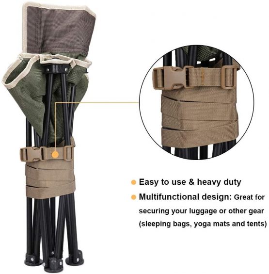 Magarrow Luggage Straps Adjustable Travel Accessories Suitcase Travel Buckle Belt Non-Slip Packing Belt (Brown- 10pcs) - Image 4