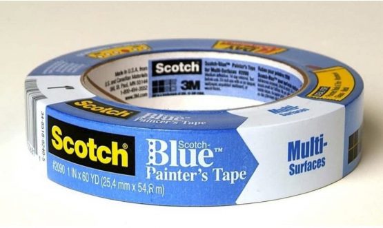 3M Masking Tape 2090 Universal Surfaces, medium tack, UV stable, indoors & outdoors, 24 mm x 50 m - Image 4