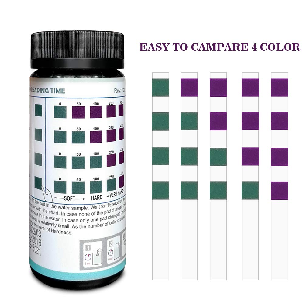 Water Hardness Test Strips, Best Test Kit for Testing Hard and Soft of