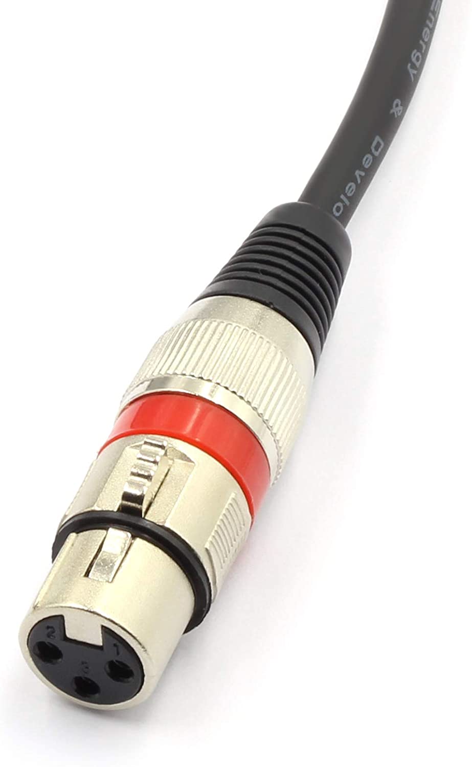 SiYear Balanced Microphone Y Patch Cable XLR Female to Dual XLR Male Audio Splitter Adapter 3 Pin 50cm, Black XLRF to 2XLRM, XLRF-2XLRM - Image 4