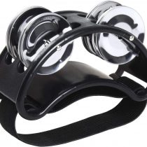 iGadgitz Xtra U6993 - Foot Tambourine Foot Shaker Foot Jingle - Guitar Players, Musicians, Singers, Music Class, Bands and more - Black