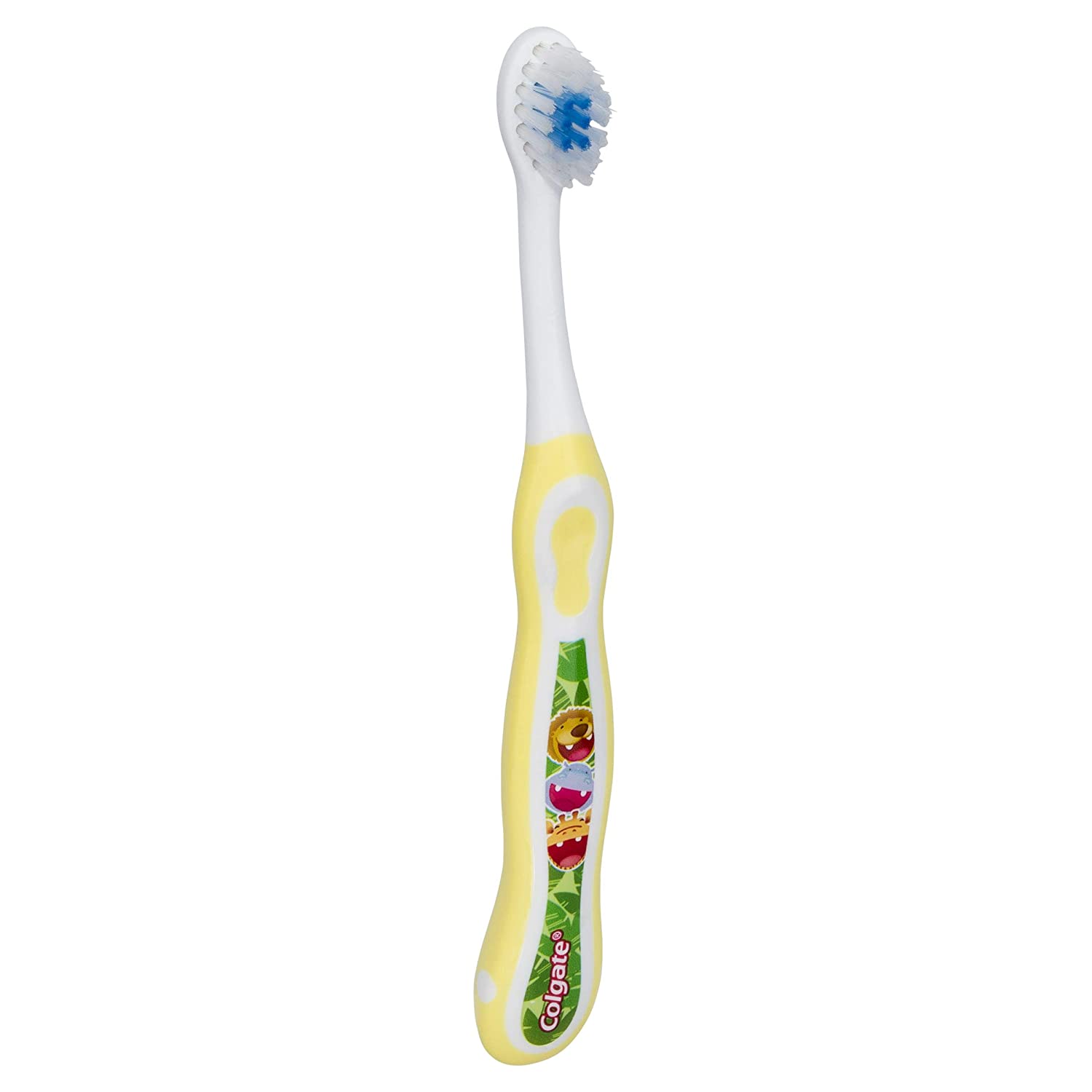 Colgate Kids Toothbrush 0-2 Years, Baby Toothbrush, Extra Soft bristles, Gently and Effectively Clean First Teeth - Image 4
