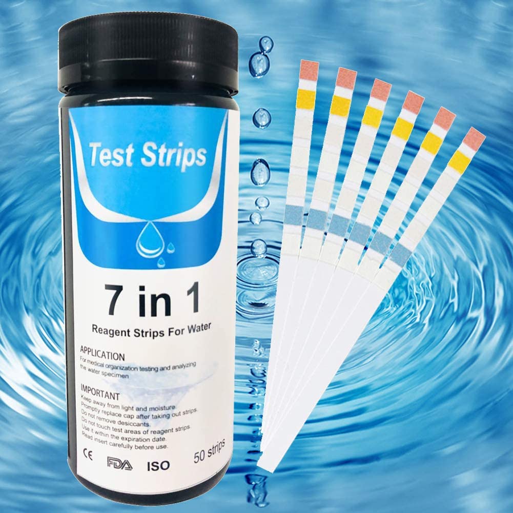 Toulifly 7 In 1 Pool Hot Tub Spa Test Stripswater Test Stripsdip Test Strips Easy And Quick 2123