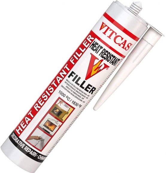 Vitcas Heat Resistant Filler Up to +1000°C - 310ml High Temperature