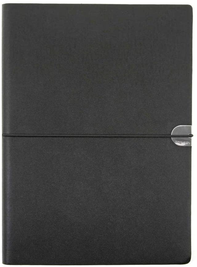 Ryman Soft Cover Sketch Book A5 110gsm 80 Sheets 160 Pages, Black