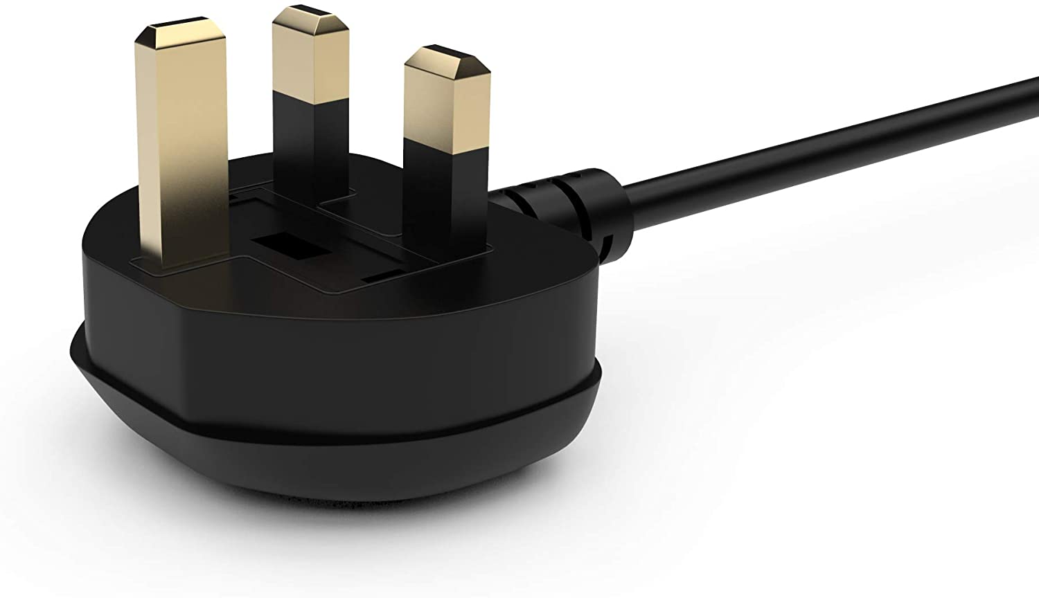 C2G 88512 1 Metre UK Power Cable IECC13 to BS1363 3 Foot Kettle Lead Power Cord, Black, 1M - Image 3