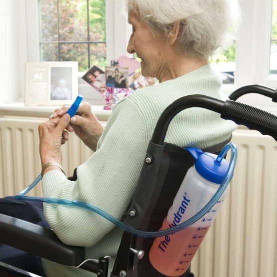 Hydrate For Health The Hydrant 1 L Drinking Bottle with Tube, Latex free (Eligible for VAT Relief in The UK) - Image 2