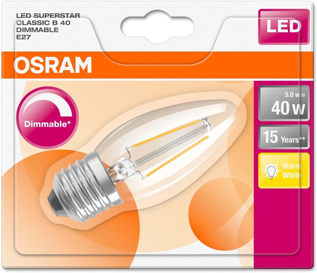 Osram LED Light Bulb, White, 40- Watt-Ersatz - Image 3