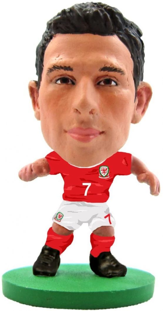 SoccerStarz SOC1048 The Officially Licensed Wales National Team Figure of Joe Allen in Home Kit