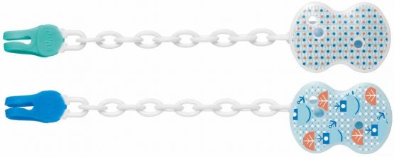 Chicco Physio 4083000000 Dummy Chain- Assorted colour (1 unit)