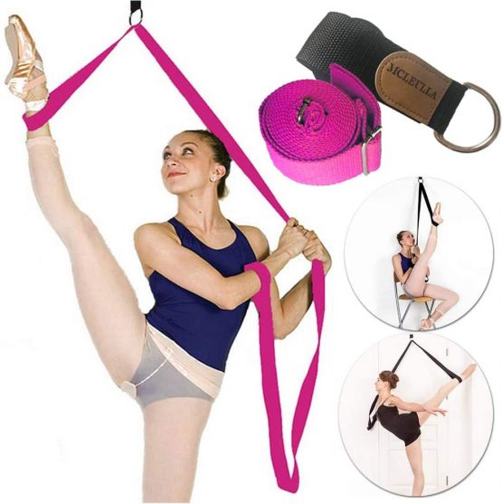 Manco Luella Door Leg Stretcher Band - Get More Flexible With The Door Flexibility Trainer To Improve Leg Stretching - Perfect Home Equipment For Ballet, Dance And Gymnastic Exercise taekwondo & MMA