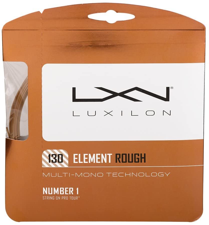 Wilson Unisex Element Rough Tennis Racket Strings, Bronze, 12.2 m UK