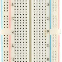 HALJIA Solderless Plug-in BreadBoard, 830 tie-points, 2 Power lanes, 200PTS, 16.5 x 5.4 x 0.85 cm Compatible with Arduino Raspberry Pi DIY Etc