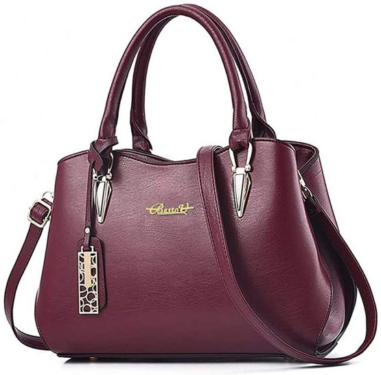 Designer handbags for women, BESTOU Ladies handbags PU leather women bags for work, shopping, date, party, Christmas