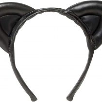 Cat Ears Leatherlook Accessory for Animal Fancy Dress