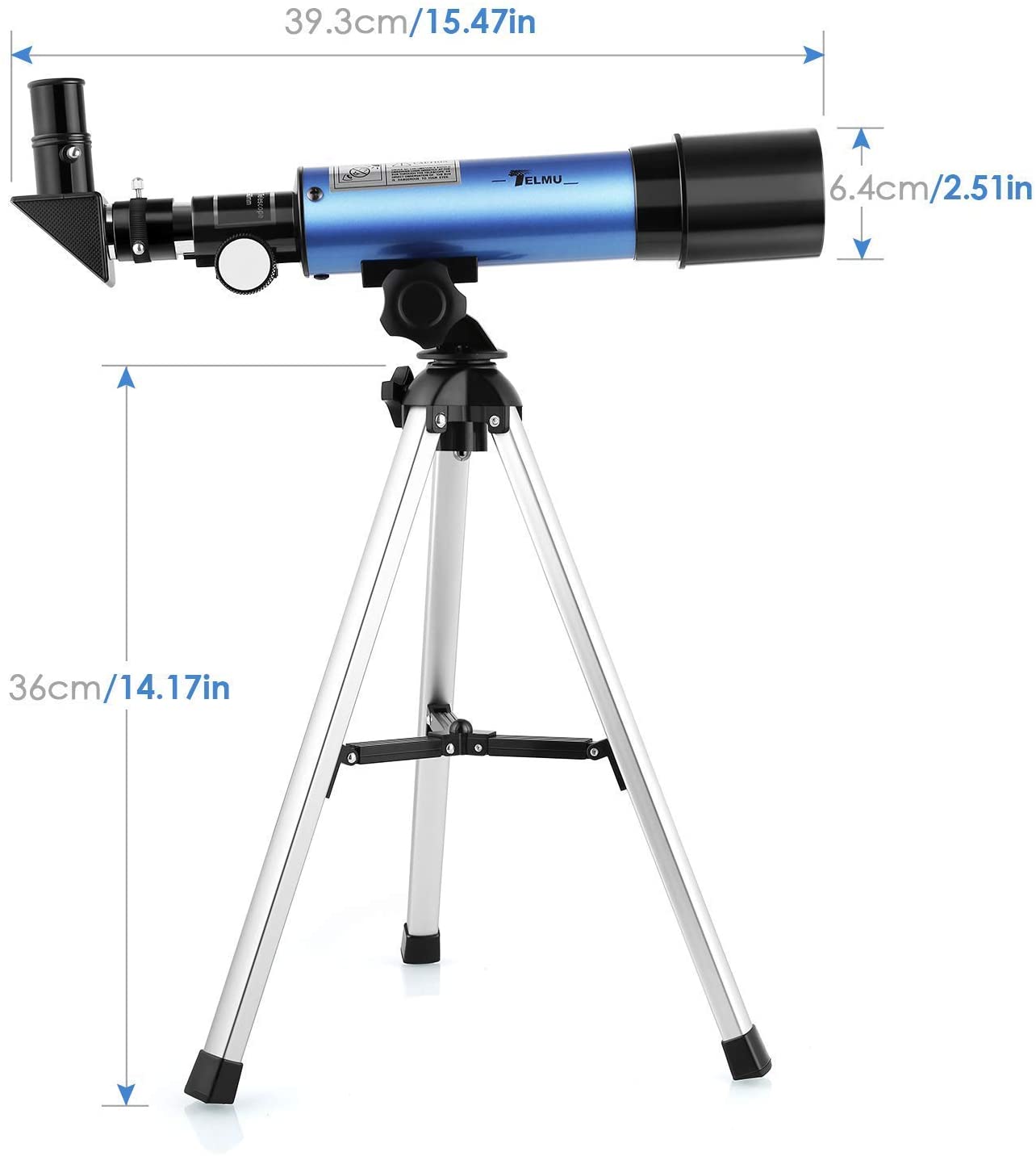 TELMU Astronomical telescope, super lightweight tripod to observe lunar celestial stars