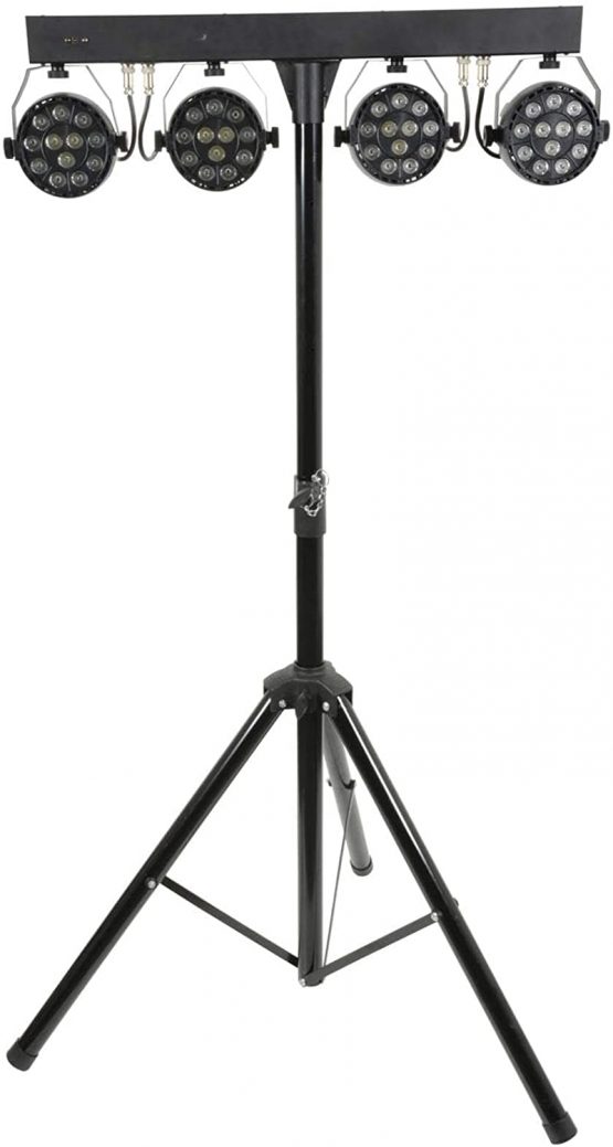 QTX | Music Activated LED Lighting stand The Complete Kit - Image 2