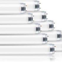 OSRAM fluorescent tube / LUMILUX T8 / 60cm length / Dimmable / G13-Socket / 18 watt / Cold-white / 4000K / Pack of 10