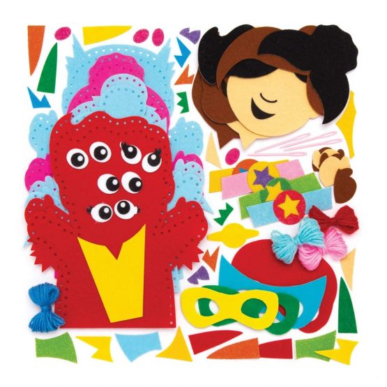 Star Hero Hand Puppet Sewing Kits (Pack of 4) - Image 2
