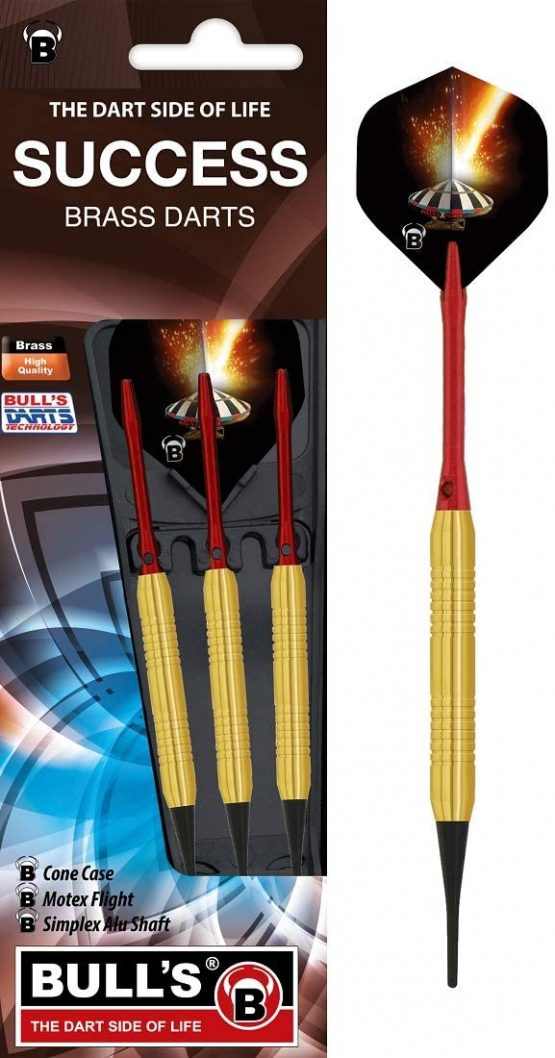 Bulls Success Soft Dart – Gold, 16g