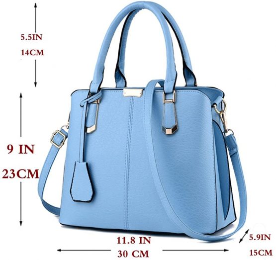 FiveloveTwo Womens Satchel Handbag Tote Purse Top Handle Shoulder Bags and Purse - Image 2