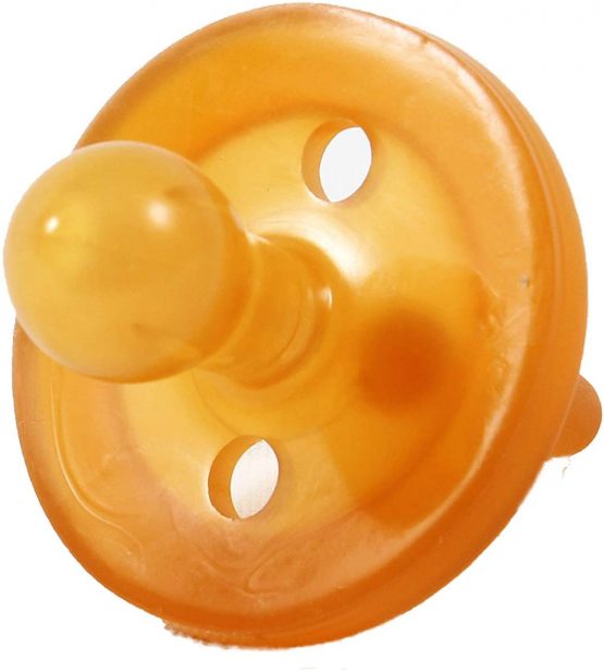 Sweetie Rubber Pacifier Natural Rubber Pacifier Rounded 2 … (Large 12-18) - Image 3