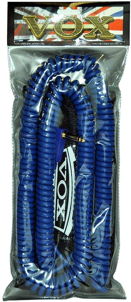 Vox - VCC090BL - 9m Vintage Coiled Cable with Mesh Carry Bag - Blue, 9 m - Image 2