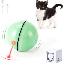SUOXIU Interactive Cat Red Light Toy Ball, USB Charging, 360-Degree Automatic Rotating Ball, Pet Sport Chasing Indoor Cat Toy (Latest Version 2020)