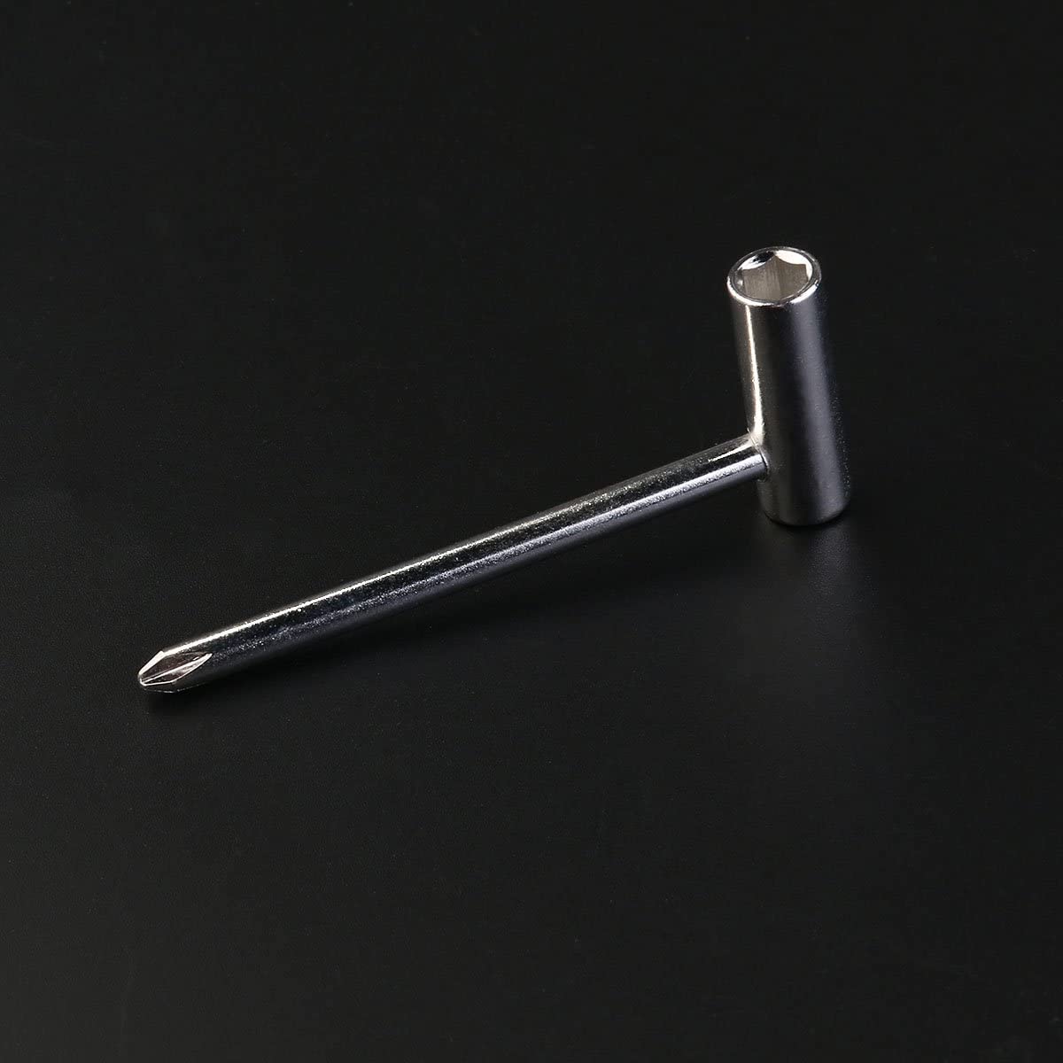 SUPVOX Guitar Truss Rod Wrench 8MM 5/16 Inch Metal Truss Rod Tool for Gibson Electric Guitar (Silver) - Image 3
