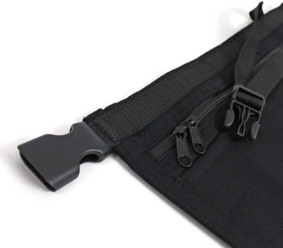 Bunse 4 Pocket Denim Market Trader Money Belt for Restaurants, Festivals, Fetes, Sports Clubs… (Black, Qty 4) - Image 4