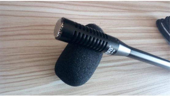 ChenFec Portable Omnidirectional Interview Microphone Recording Mic for iPhone 6s 7 7s iPad Air Pro Android Phones Directional handheld microfone Black - Image 3