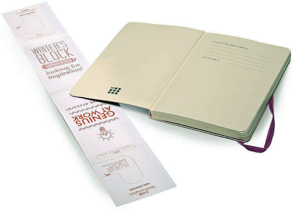 Moleskine Soft Cover Orchid Purple Pocket Dotted Notebook, Pocket Size - Image 2