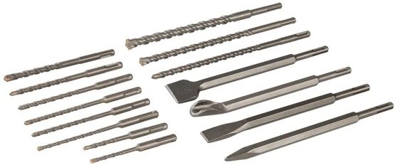 Silverline 196570 SDS Plus Masonry Drill and Steel Set 15pce 15pce - Image 3